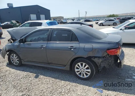 2010 Toyota Corolla Base from USA, damaged, VIN 2T1BU4EE7AC434853